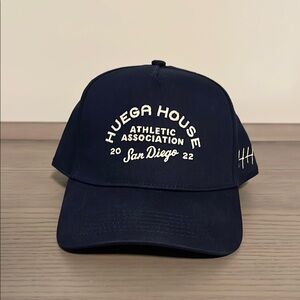 Navy Blue High Profile HUEGA HOUSE hat